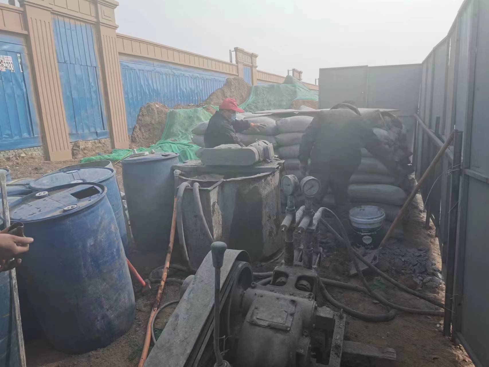 万荣地基沉降注浆加固